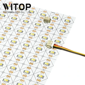480*240mm Flexible LED Panel Light Sheet DC24V 440LEDCCT Flexible Board 62W Single Lamp Cutting DIY Advertising Panel Light
