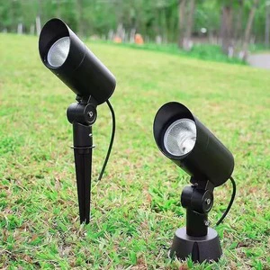 LED Lawn Nail Light COB Garden Outdoor IP65 Waterproof Warm White 3023k Underground Night Light