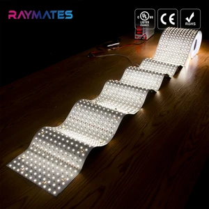 Custom Manufacturer Ultra Paper Thin Backlit Onyx Stone Countertop High Density Flexible Cuttable 24V LED Flex Sheet Panel Light