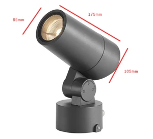 Smart RGBW Wireless Remote Control Outdoor Spotlight IP65 LED Garden Light Aluminum Body AC Power Supply for Landscape