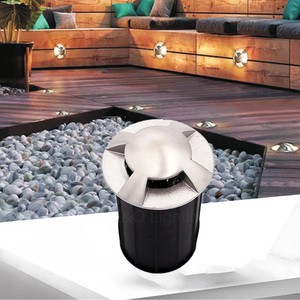 Outdoor Inground Light Underground Lamp IP67 Waterproof LED Buried Lamp Remote Control Aluminum Stainless Steel 3-Year Warranty