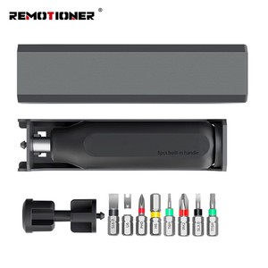 8 In1 Phone Computer Repair S2 Steel Bit Precision Magnetic Pocket Mini Screwdriver Set Repair With Aluminum Box