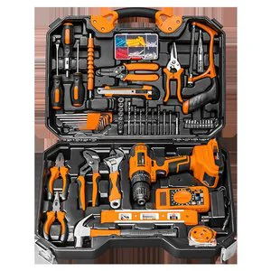 Household Hardware Tool Set, Lithium Battery Power Tool, Electric Drill Combination Set, Toolbox
