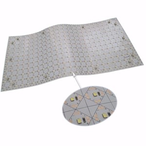 LED Flexible Panel Sheet Cuttable Curved Module Ra90 Led Display Back Light Sheet