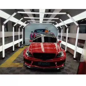High Lumen IP54 6000K LED Car Detailing Garage & Office/Hotel Workshop Lighting Modern Car Wash Light Tunnel OEM