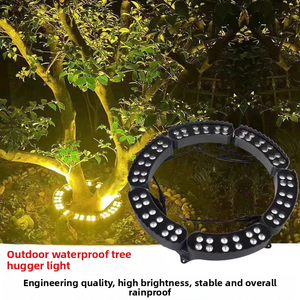 Tree Lamp LED Outdoor Waterproof Landscape Column Lamp Ring Tree Spotlight