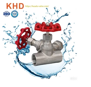 OEM Customized High Temperature Water Manual Globe Valve SS304 1/2