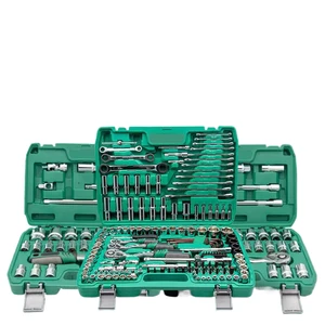 Promotional Heavy Duty Tool Sets Socket Screwdriver Wrench for Automobile Repair Auto Box