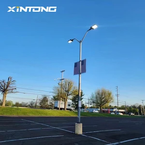 DC Outdoor LED Street Light 30W/60W Aluminum Alloy Lamp Body for Split Type Solar Road Lighting Rated