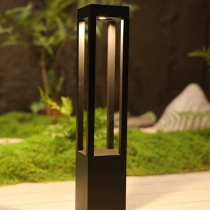 Contemporary Outdoor Lawn Lamp LED Electric Waterproof Villa Garden Courtyard District Residential Quarters Lawn Lamp