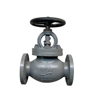 JIS Marine Cast Iron Globe Valve - Flanged, 5K/10K/16K (F7305/F7307)