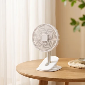 2026 Retractable USB Desk Fan Light Mountable Wall Portable Rechargeable USB Clip Fan Remote Control for Household Outdoor Use