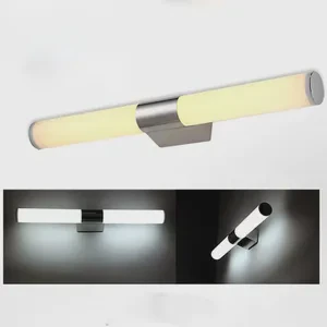 12W 16W 22W LED Bathroom Vanity Light White Silver Mirror Lighting Fixture Wall Sconce Indoor Modern Lamp
