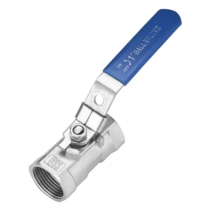 Factory Direct 1PC 2PC 3PC Stainless Steel Mini Ball Valve DN15-DN25 Internal Thread Manual Hydraulic Pneumatic Control Water