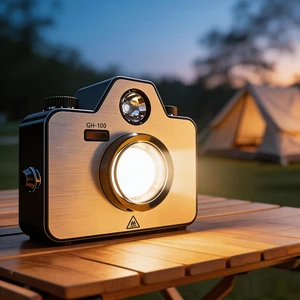 Rechargeable Camping Light Led Lantern Outdoor Portable Waterproof Powered Multifunctional Camp Lamp for Hiking Tent Emergency
