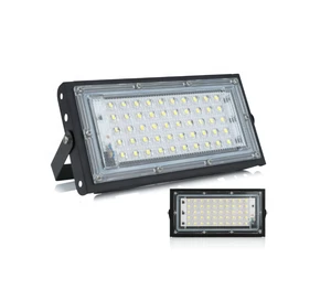 50W AC220V Outdoor LED Flood Light IP67 Waterproof Spot Lamp for Street Playground Garden & Landscape Lighting