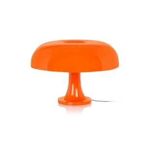 Online Wholesale Modern ABS Mushroom Table Lamp Nordic Classic PS Orange/White Mushroom 3CCT Change Bedside Lamp