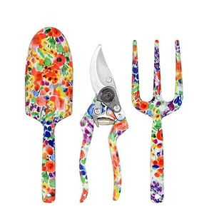 Most Popular Garden Equipment 3 Pcs Hand Tools Set With Garden Shovel Scissor Floral Garden Hand Tools Set