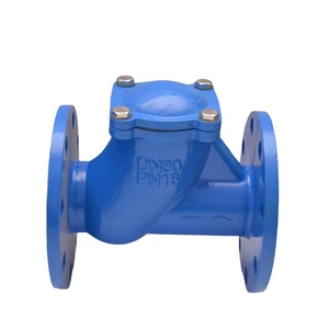 EVK-BCV21 Ductile Iron PN10/16 Flanged Ball Check Valve Cast Dn40-Dn500 One Way Non-return EPDM/PTFE Sealing Water