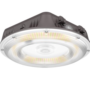 High Brightness 3500K/4100K/5000K Color Temperature 150lm/W Aluminum LED Canopy Light IP65 Rating 5-Year Warranty Color