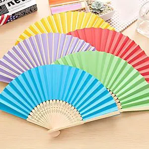 Factory Wholesale Bamboo Folding Fan Custom Printed Bamboo Hand Fan With Custom Logo