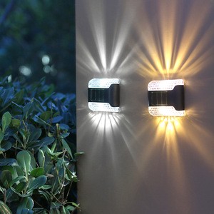 Modern Waterproof Garden Decoration Home Night Light Solar Wall Light Led Outdoor up Down Wall Light
