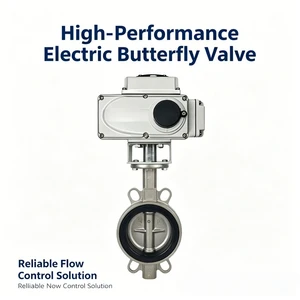 Steel 304/316 Flange Connected Pneumatic Electric butterfly Valve for Oil and Gas Systems Electric Butterfly Valve