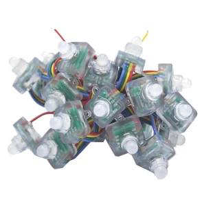 Building Bridges Decoration Lighting 12mm Led Full Color Perforation Lamp