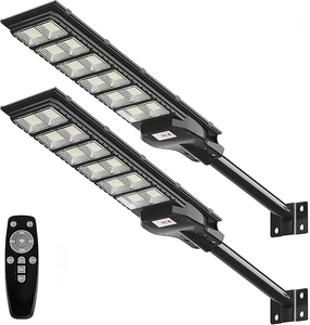 800W 1000W 1200W Ip67 Outdoor All in One Solar Street Lamp Integrated Housing Public Waterproof Led Solar Street Light