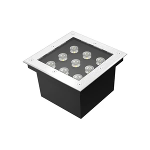 Square Led Outdoor Garden Lights Pathway Landscape Buried Lamps Recessed Waterproof Underground Floor Inground Light