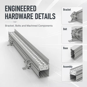 Outdoor IP65 Aluminum Building Facade DMX512 RGBW Led Wall Washer Lighting with 5-Year Warranty Ra80 for Garden