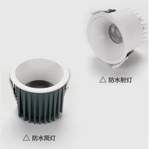 Waterproof Recessed Downlight Ceiling Lamp for Bathroom and Outdoor Use
