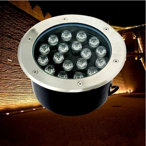 Customized Cast Aluminum Profile Rgb Pathway Floor Inground Recessed Adjustable Led Deck Ground Outside Villa Underground Light