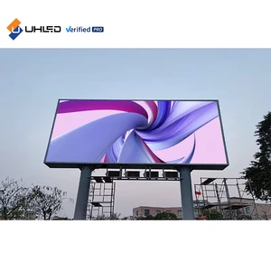 UHLED Sunlight Readable Outdoor LED Display P6 P8 P10 IP65 Waterproof Advertising Billboard Screen For Commercial Project