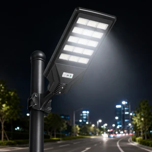 High Lumen Solar LED Street Light IP65 Waterproof Solar Street Lights 500 Watts Outdoor Motion Sensor Lamp for Road