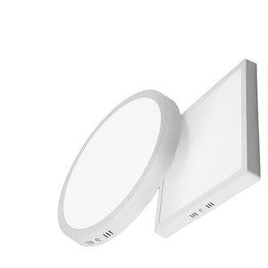 Modern Surface-Mounted LED Panel Lamp Energy Efficient Ceiling Lighting Square LED Panel Light 3000K 4000K 6500K 6W 12W 18W 24W