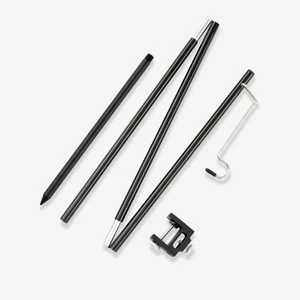 Detachable Aluminum Alloy Lamp Holder for Camping Lantern Stand and Tripod Light Pole Bracket Hanging Light Fixing Stand