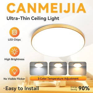 Canmeijia Modern Ceiling Lights for Living Room,round ultra Slim Ceiling Led Light Lamp /ceiling Led Light/led Ceiling Light