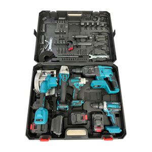 High Quality 5-in-1 Brushless Power Tool Set OEM/ODM Lithium Battery Cordless Multi-function Impact Drill Home Use 3-Year