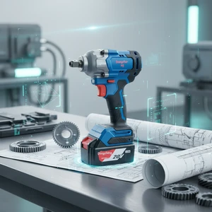 Dongcheng Electric Impact Hydraulic Wrench 20V Cordless Household Large Torque Auto Repair Genuine
