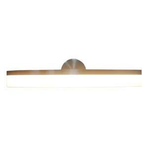 Modern LED Bathroom Vanity Wall Light for Hotel and Home with Silver Finish Mirror Lighting