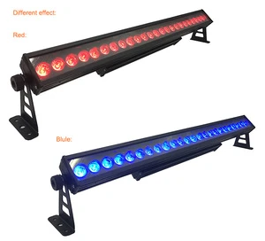 24*10W RGBWA 5 in 1 LED Waterproof Wall Washer Light for Wedding Building