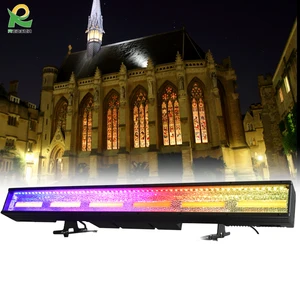 Redsun IP65 Waterproof LED Wall Washer Light High Brightness RGBW 450W With DMX512 & Remote Control For Architecture Pool Garde