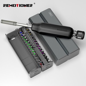 40 In1 Mobile Repair Hardware Tools Multi-functional Magnetic Screwdriver Set With Aluminum Box