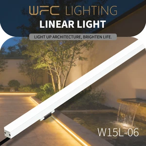 WFC Brand Bespoke Design Dali Dimming DC24V LED Linear Light for Bridge IP65