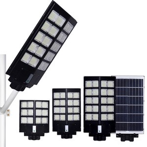 Factory Customization High Power All in One Outdoor Waterproof Roads Streetlight 300w 400w 500w Integrated Solar Street Light