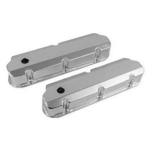 LUCKYWAY Factory Production Aluminum Fabricated Valve Cover NATURAL ANODIZED for FORD