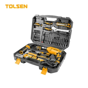 TOLSEN 79685 Professional Electric Home Box Power Kit Craftsman Combo Tool Set