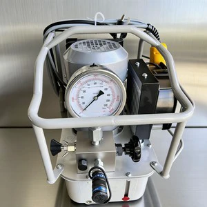 Ultra High Pressure Electric Hydraulic Pump for Bolt Tensioner 150MPa Max Aircraft Aluminum Body High Performance Radiator