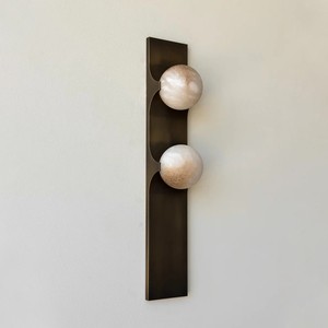 Factory direct alabaster customized wall light Bridge Wall Sconce Living room bedroom entry wall lamp